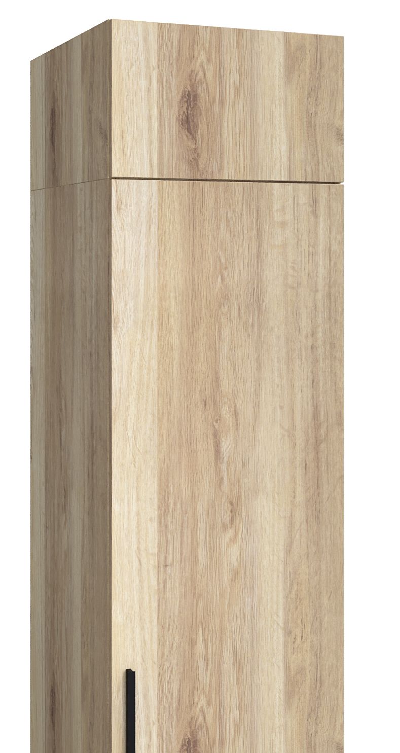 Однодверные шкафы с полками