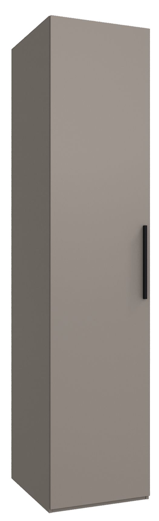 Однодверные шкафы с полками